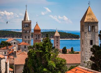 Rab város nevezetességei