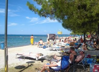 Strandok és sportolási lehetőségek Zadarban