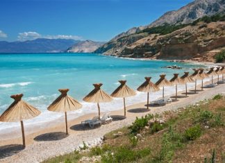 Baška strandjai és sportolási lehetőségei